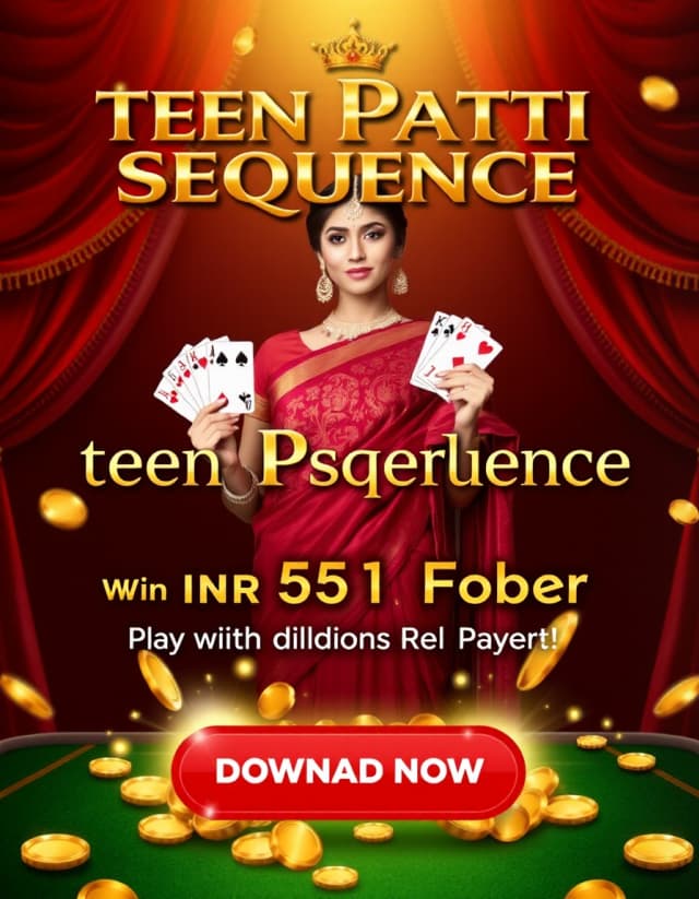Teen Patti Sequence Banner